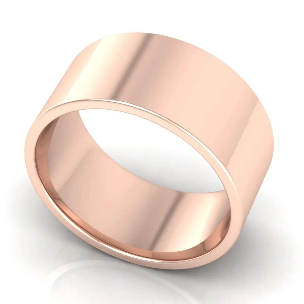 1.0 mm Comfort Fit Plain Wedding Band in 14KT, 18KT & Platinum