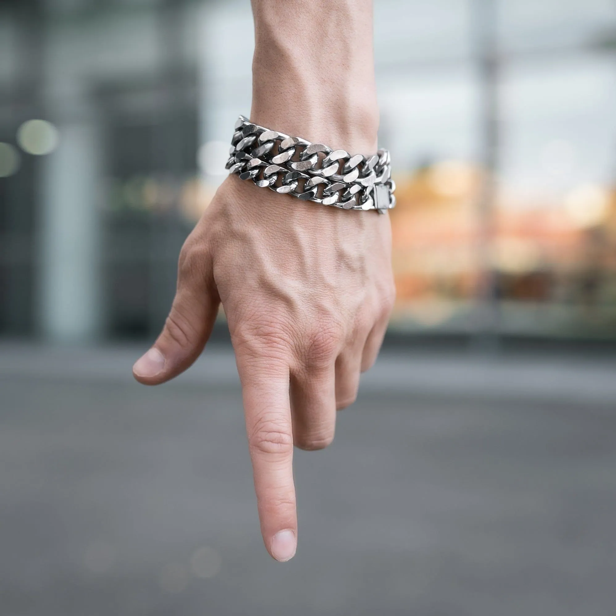 13mm Chunky Cuban Bracelet