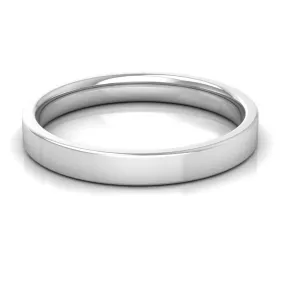 2.0 mm Comfort Fit Plain Wedding Band in 14KT, 18KT & Platinum