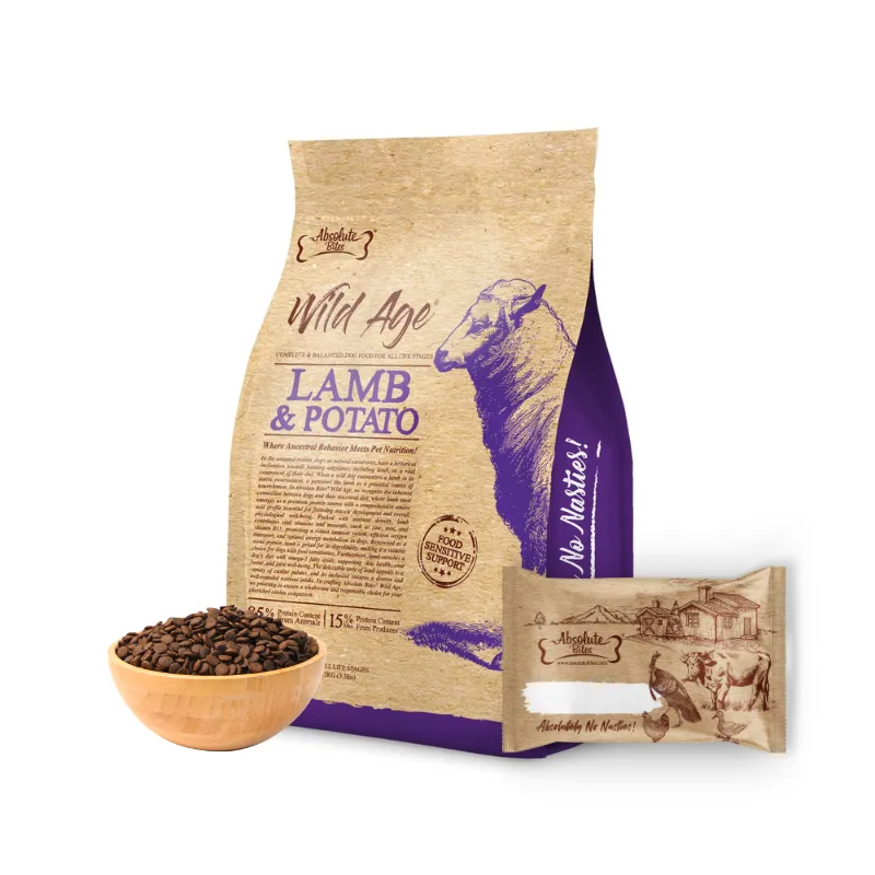 Absolute Bites Wild Age Dry Dog Food - Lamb & Potato (Sample)