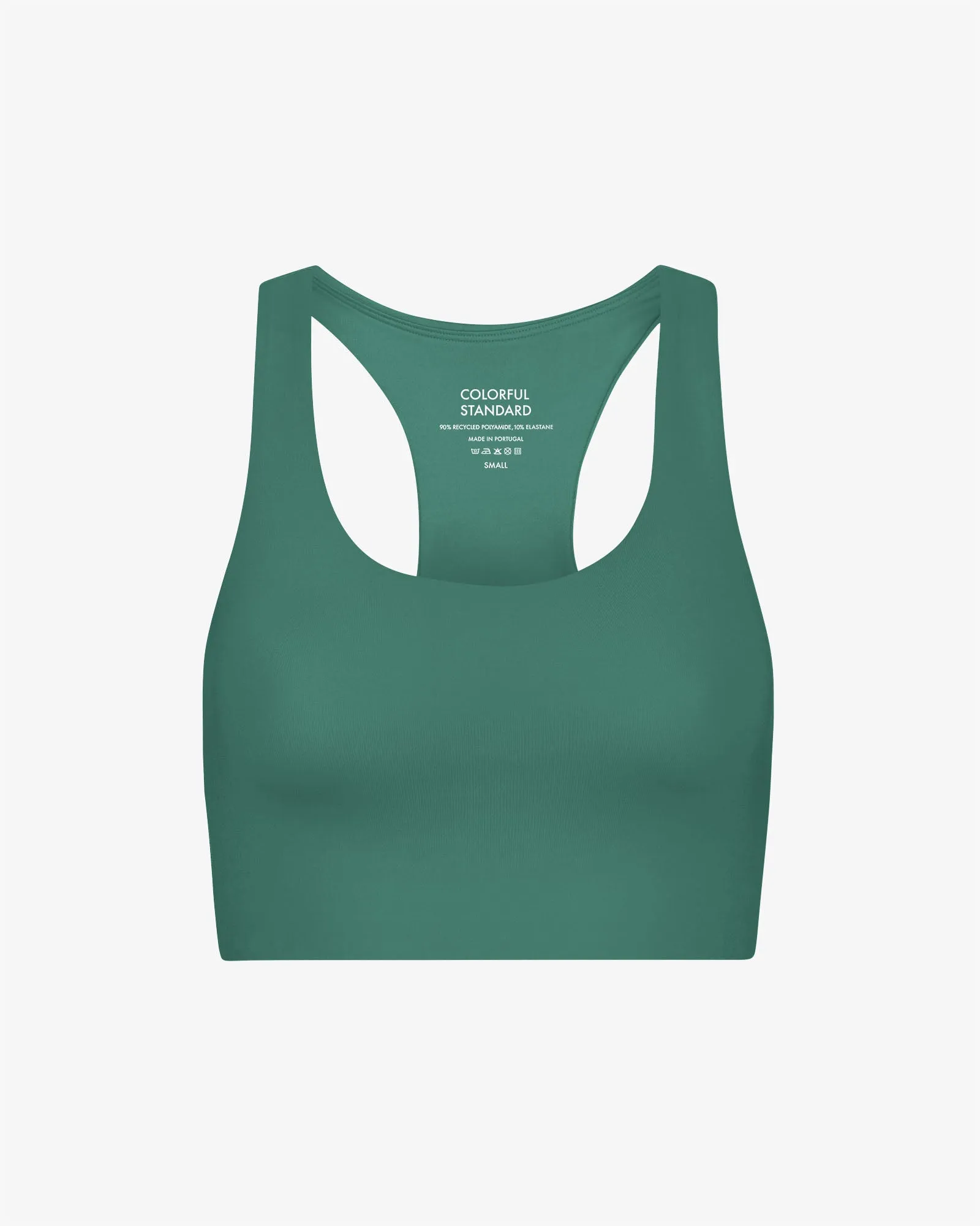 Active Cropped Bra - Pine Green