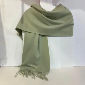 Adele - Cashmere Wool Blend Scarf - Sage