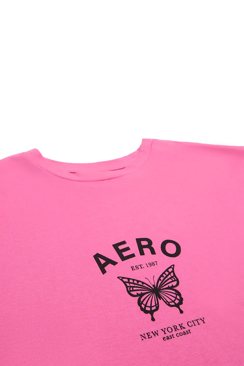 AERO Butterfly NYC Graphic Relaxed Tee