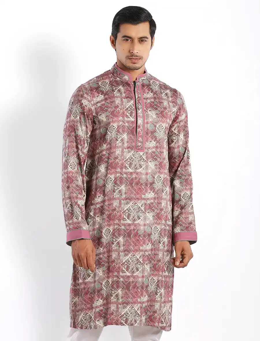 All Over Printed Regular Fit Panjabi