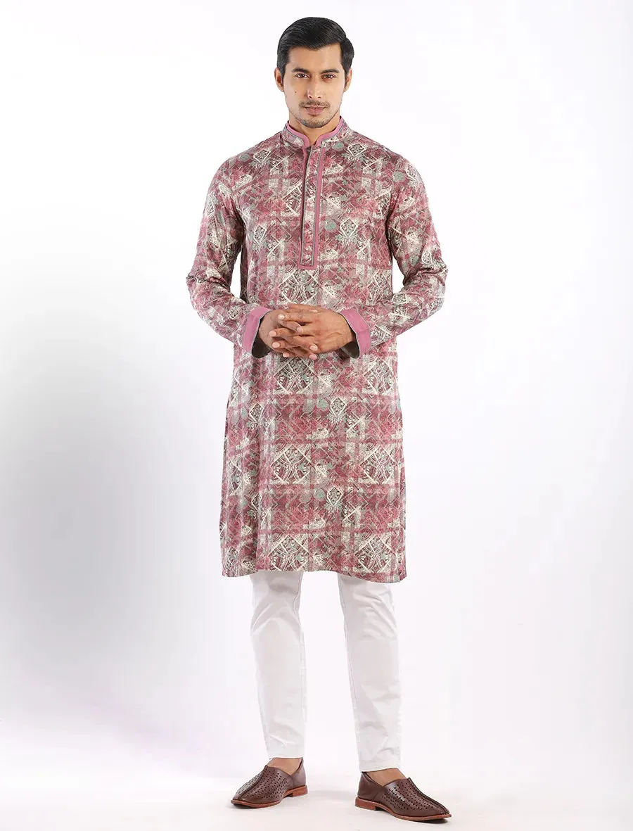 All Over Printed Regular Fit Panjabi