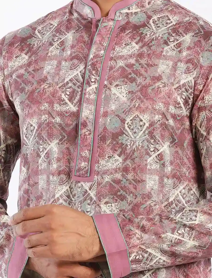 All Over Printed Regular Fit Panjabi