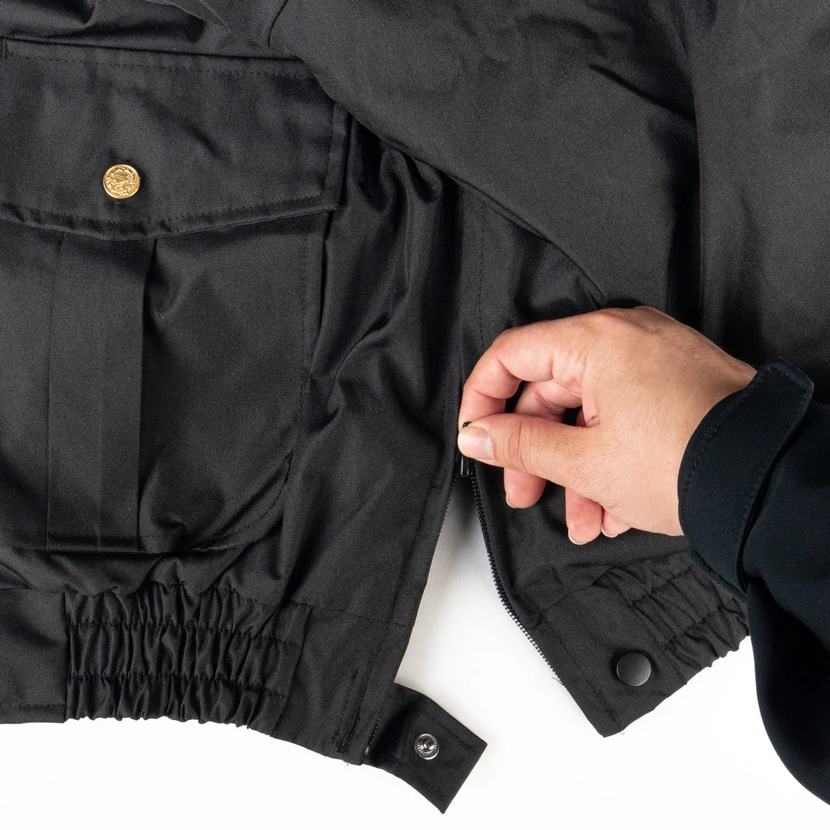 All Season Deluxe Bomber Jacket (Black)