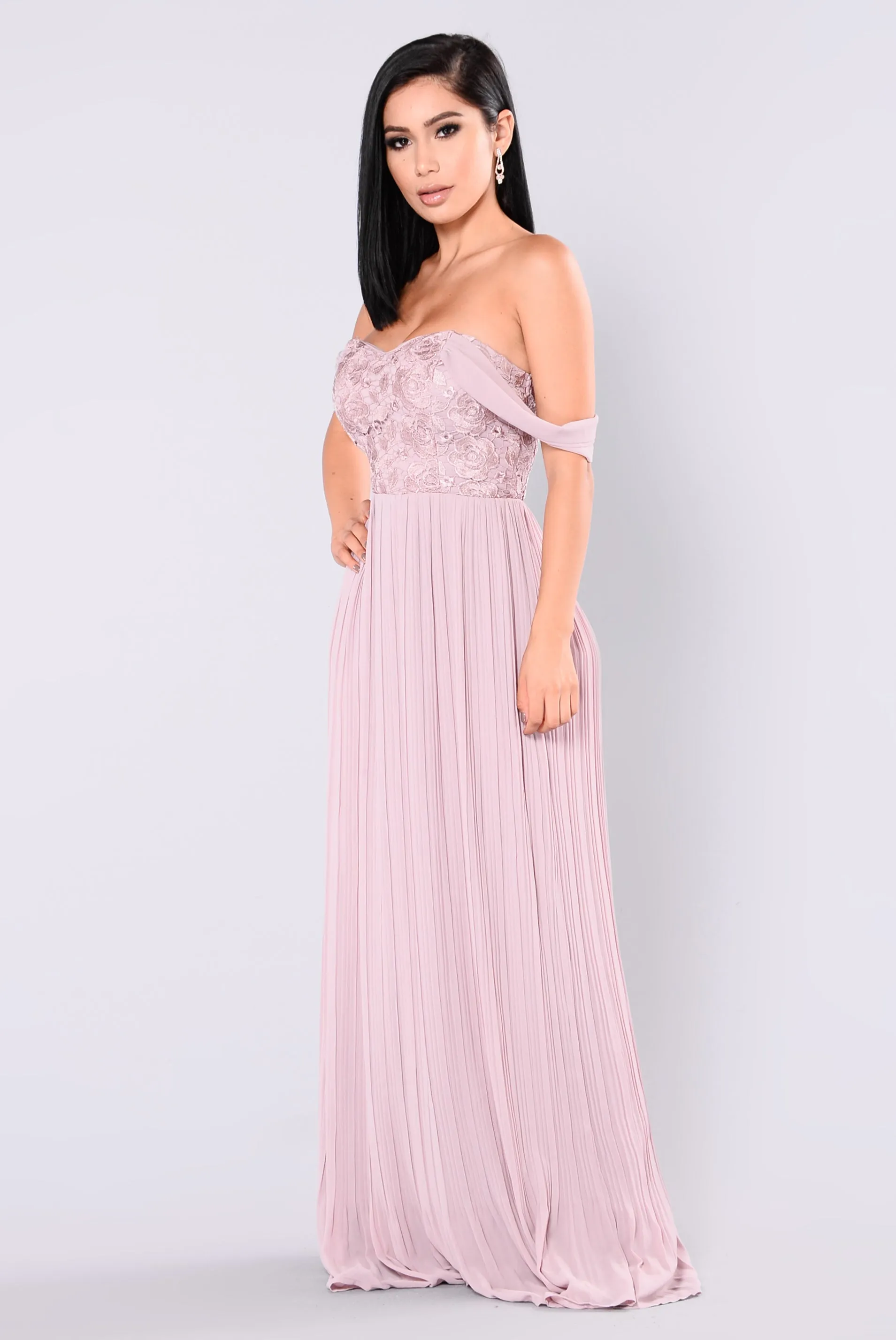 Allure Maxi Dress - Mauve
