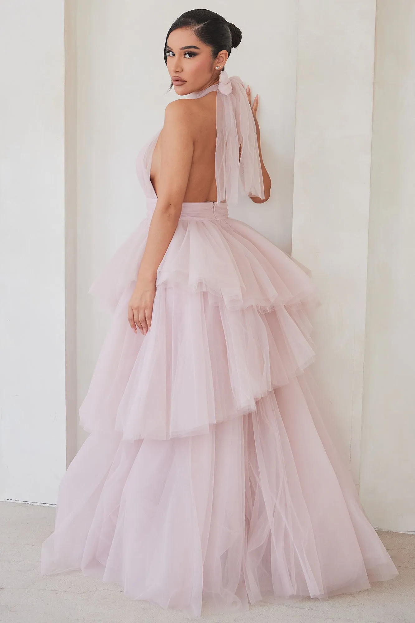 Ariana Tulle Gowl - Blush