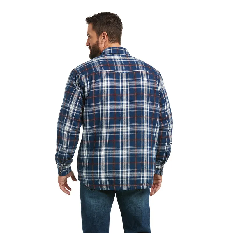 Ariat Men's Retro Hackett Insulated Shirt Jacket, India Ink
