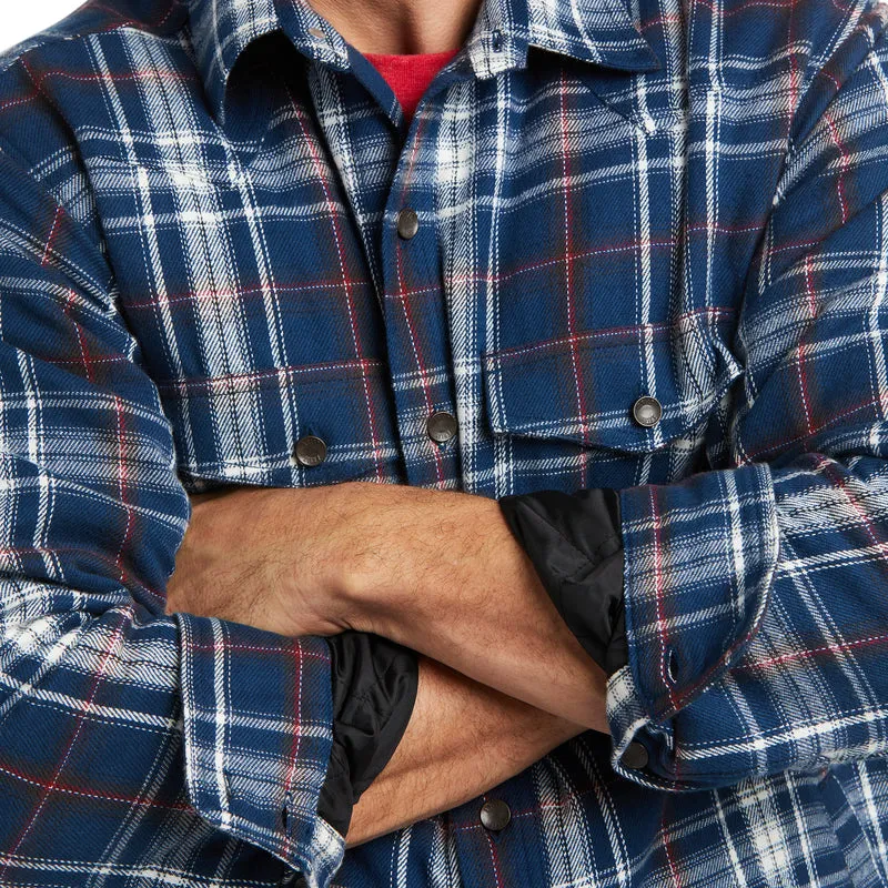 Ariat Men's Retro Hackett Insulated Shirt Jacket, India Ink