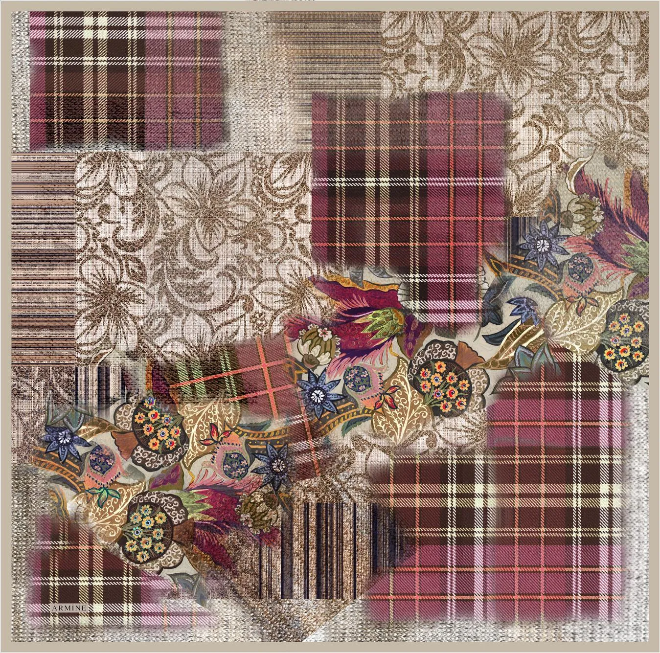 Armine Kalia Turkish Silk Scarf No. 5