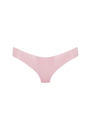 Baby Pink Latex Cheeky Brief