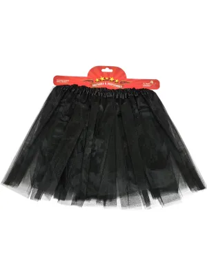Basic Kids Black 30cm Costume Tutu