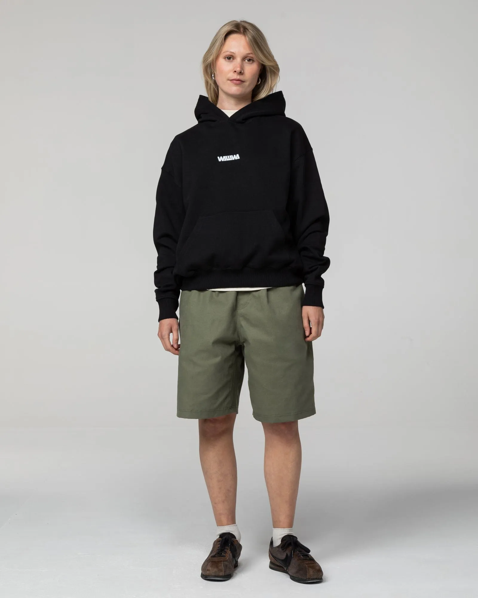 Basic Logo Hoody - Black