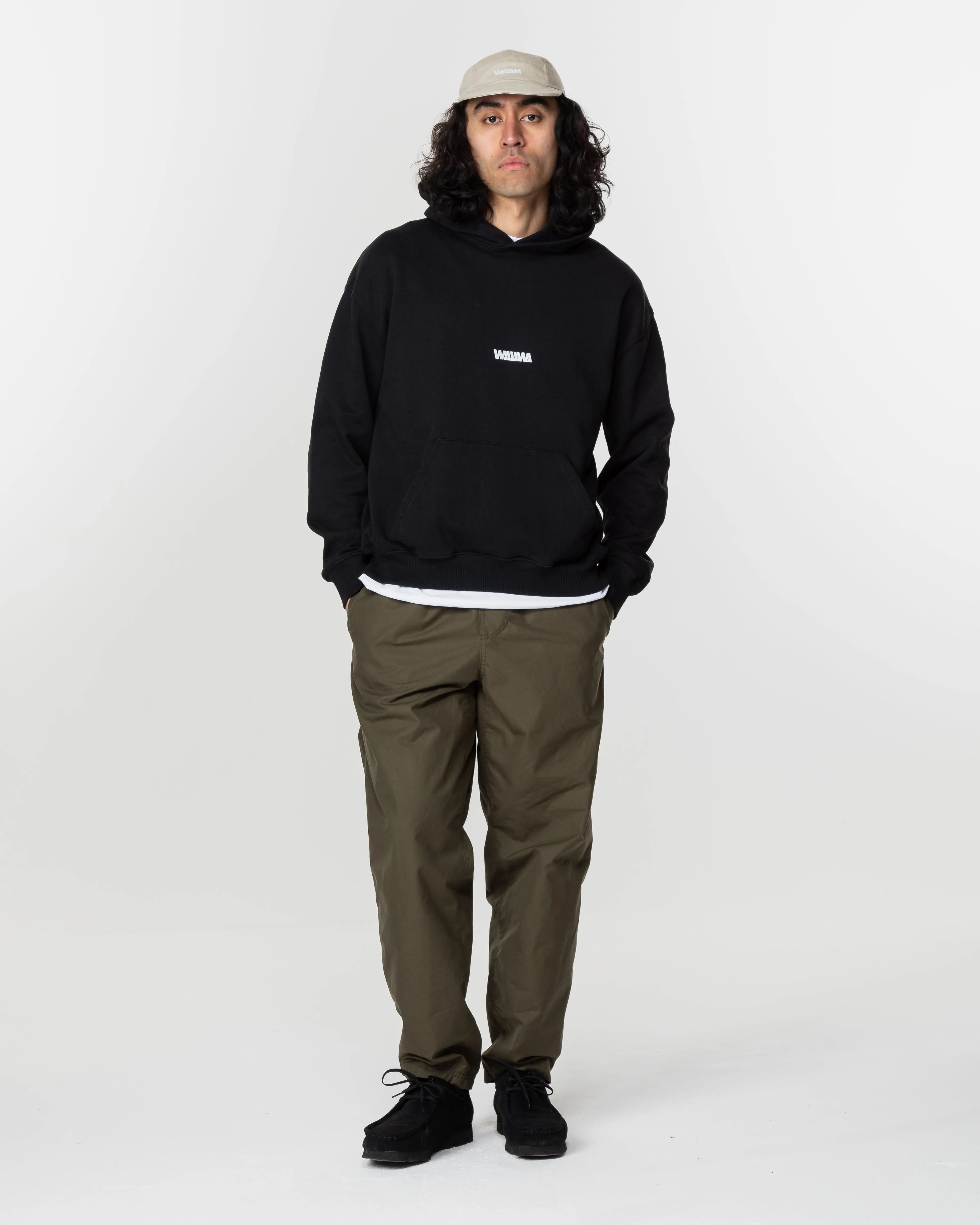 Basic Logo Hoody - Black