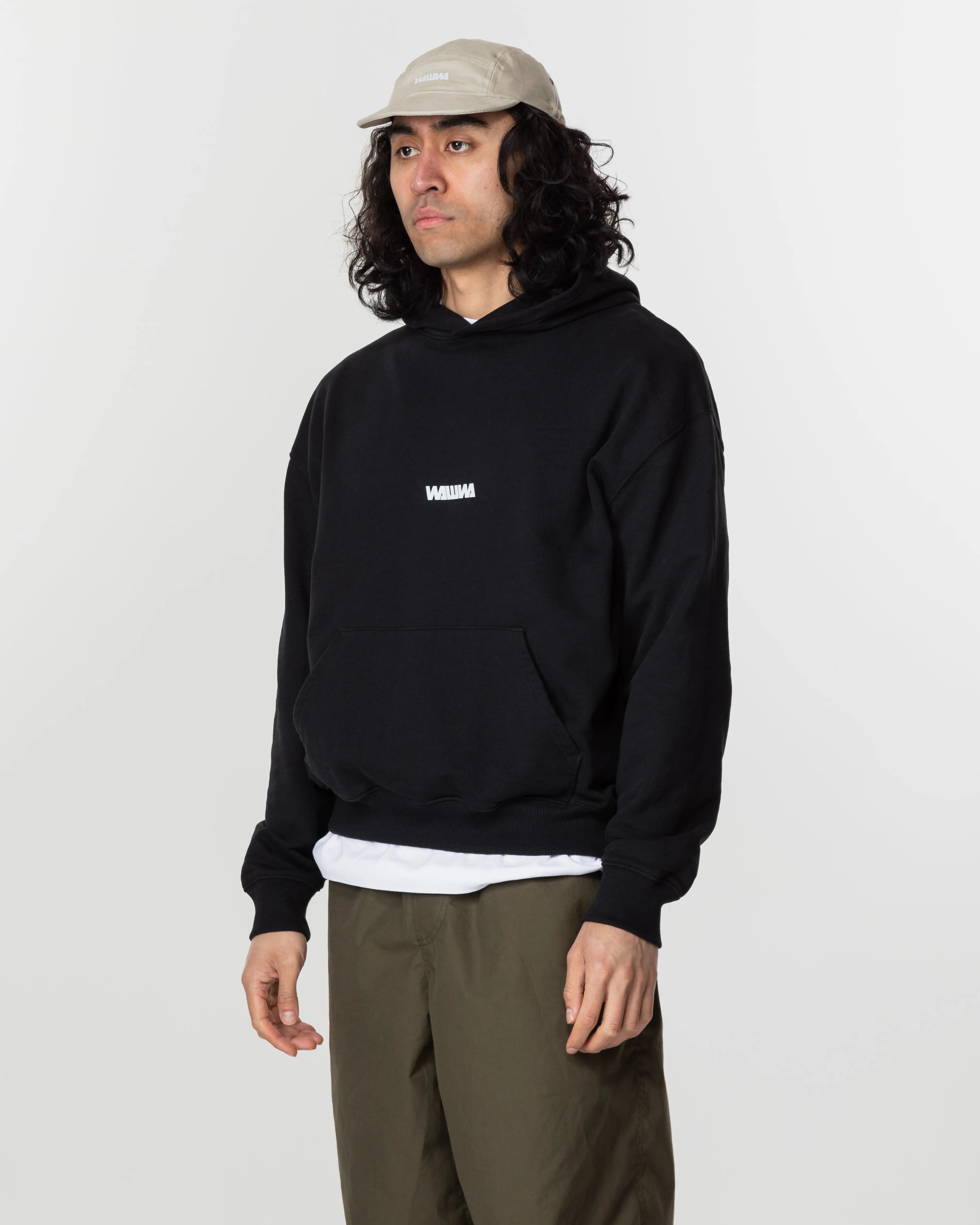 Basic Logo Hoody - Black