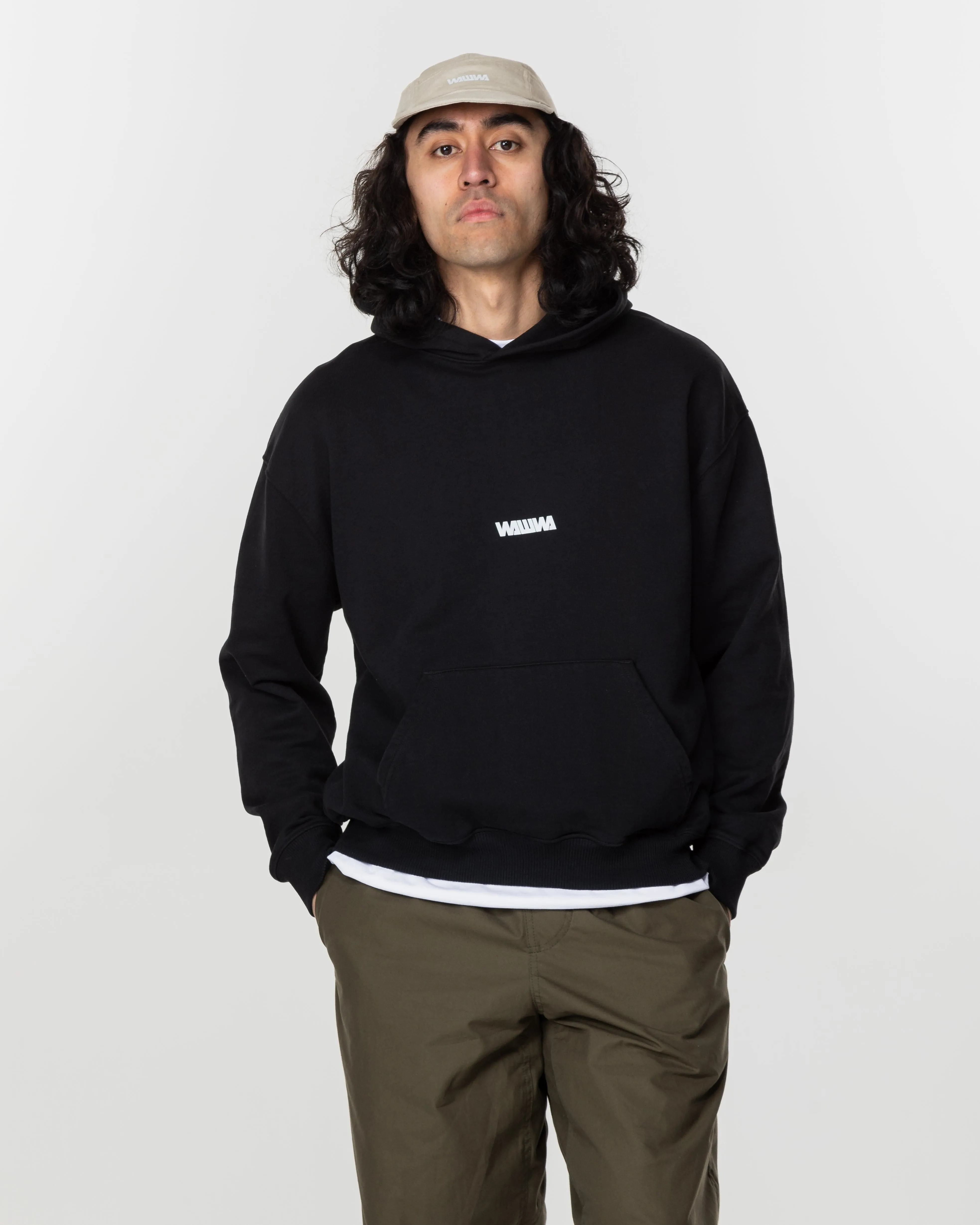 Basic Logo Hoody - Black