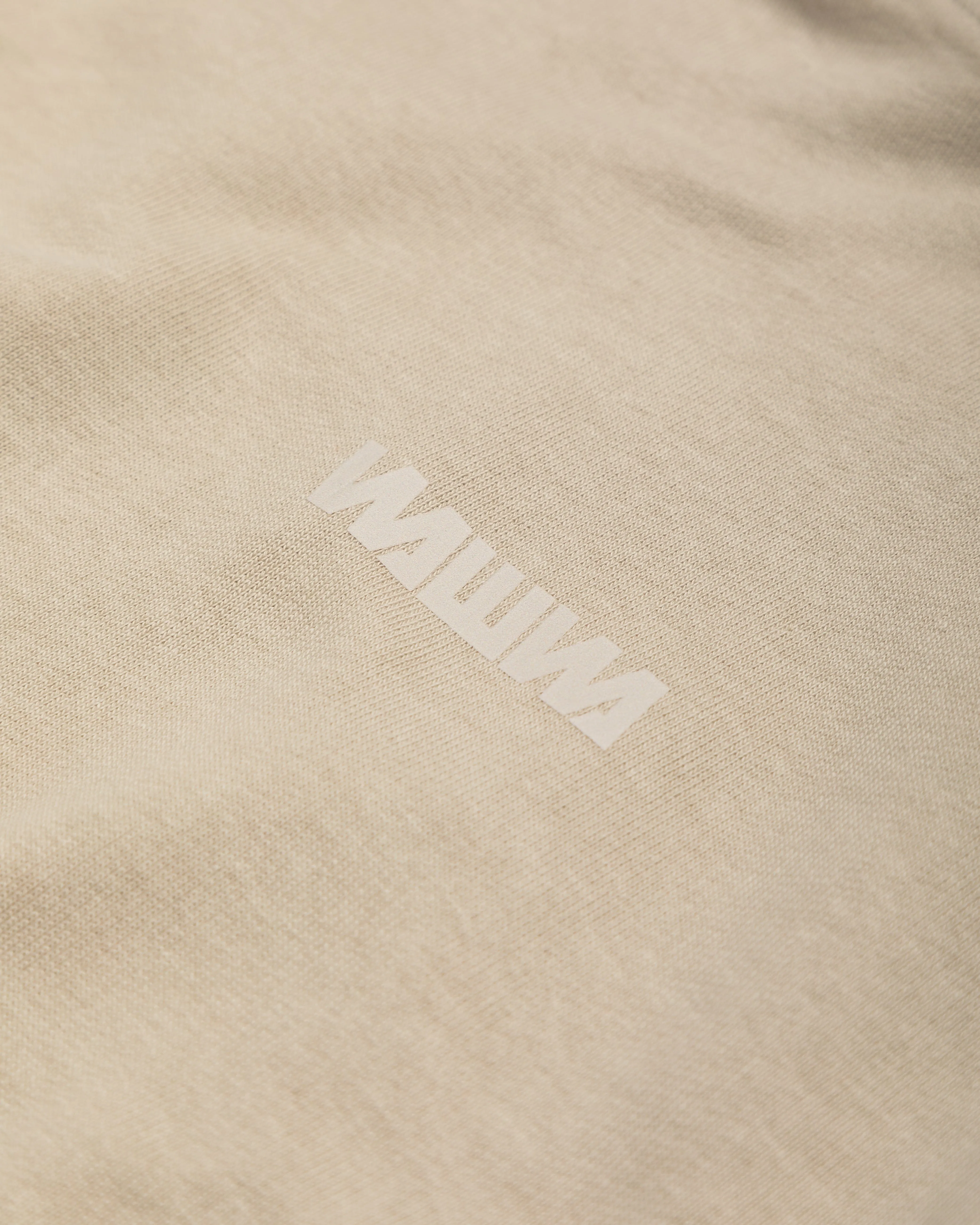 Basic Logo Hoody - Natural