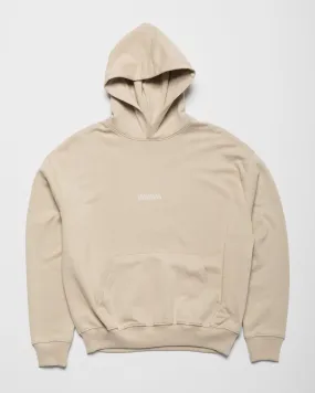 Basic Logo Hoody - Natural