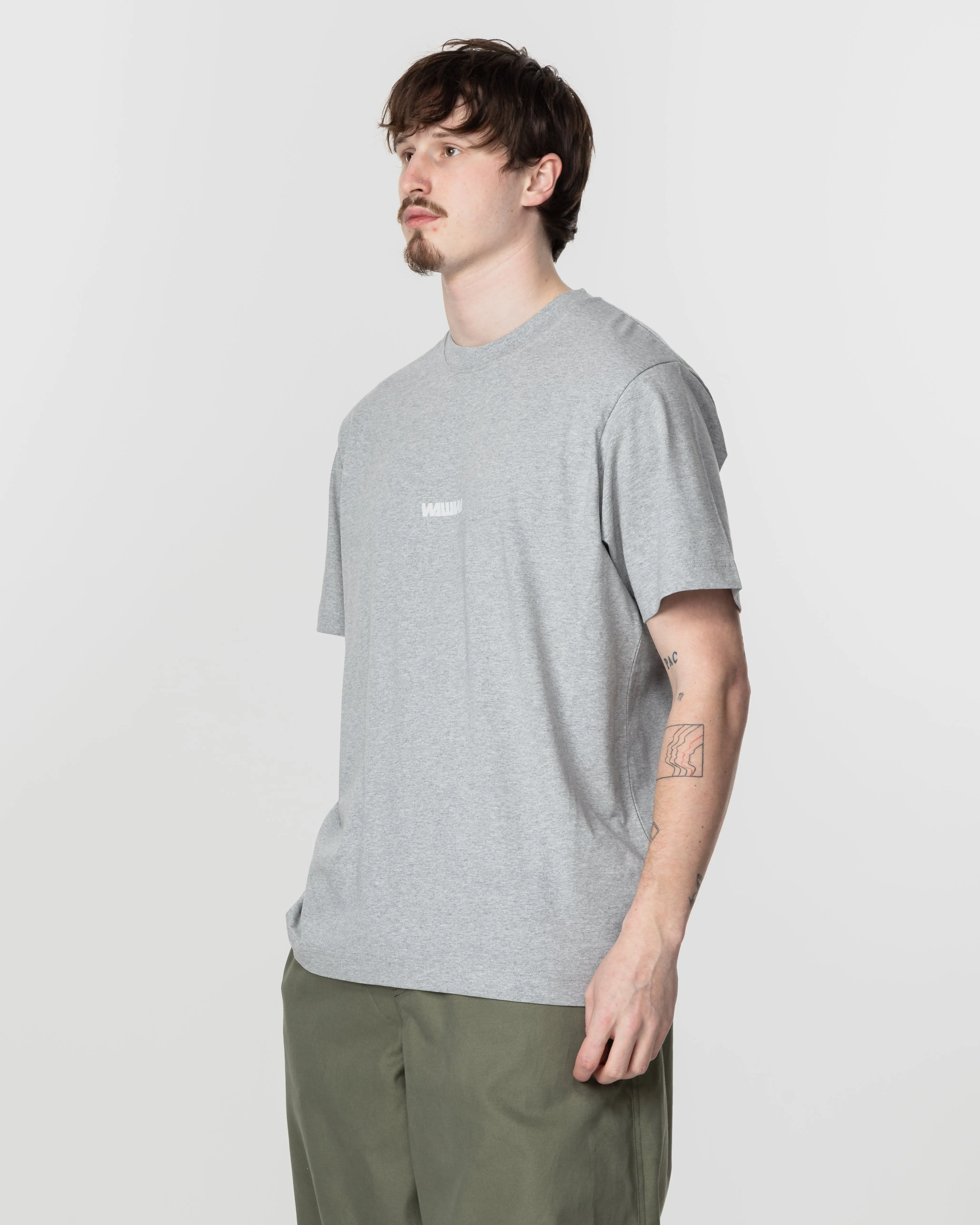 Basic Logo T-Shirt - Grey Marl