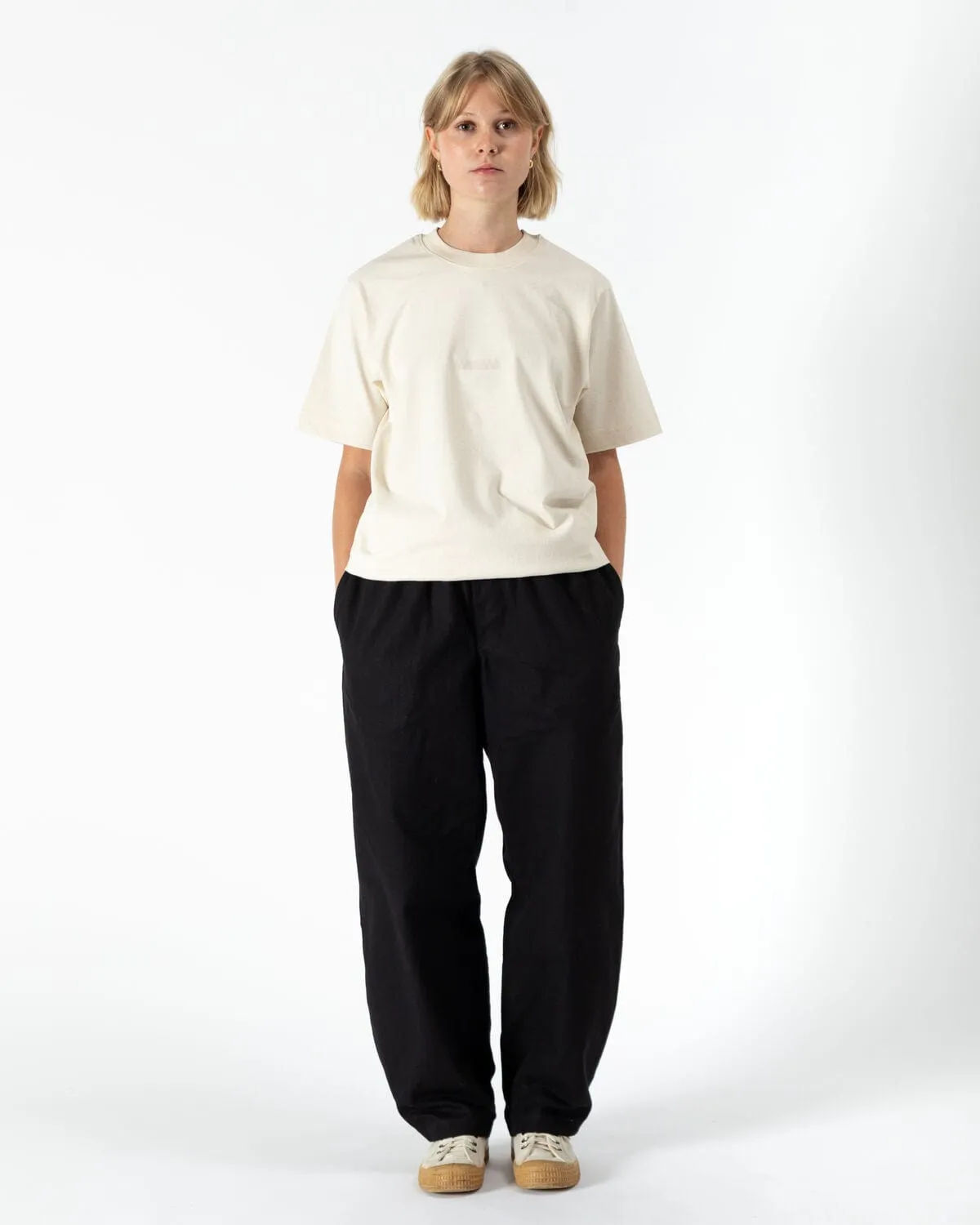 Basic Logo T-Shirt - Natural
