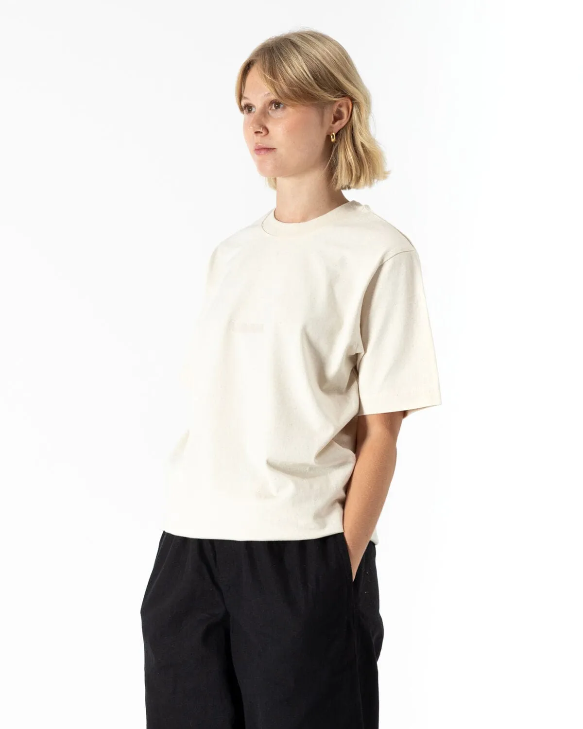 Basic Logo T-Shirt - Natural