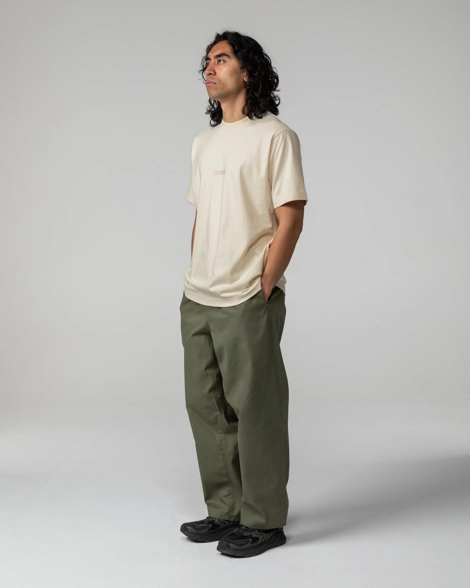 Basic Logo T-Shirt - Natural
