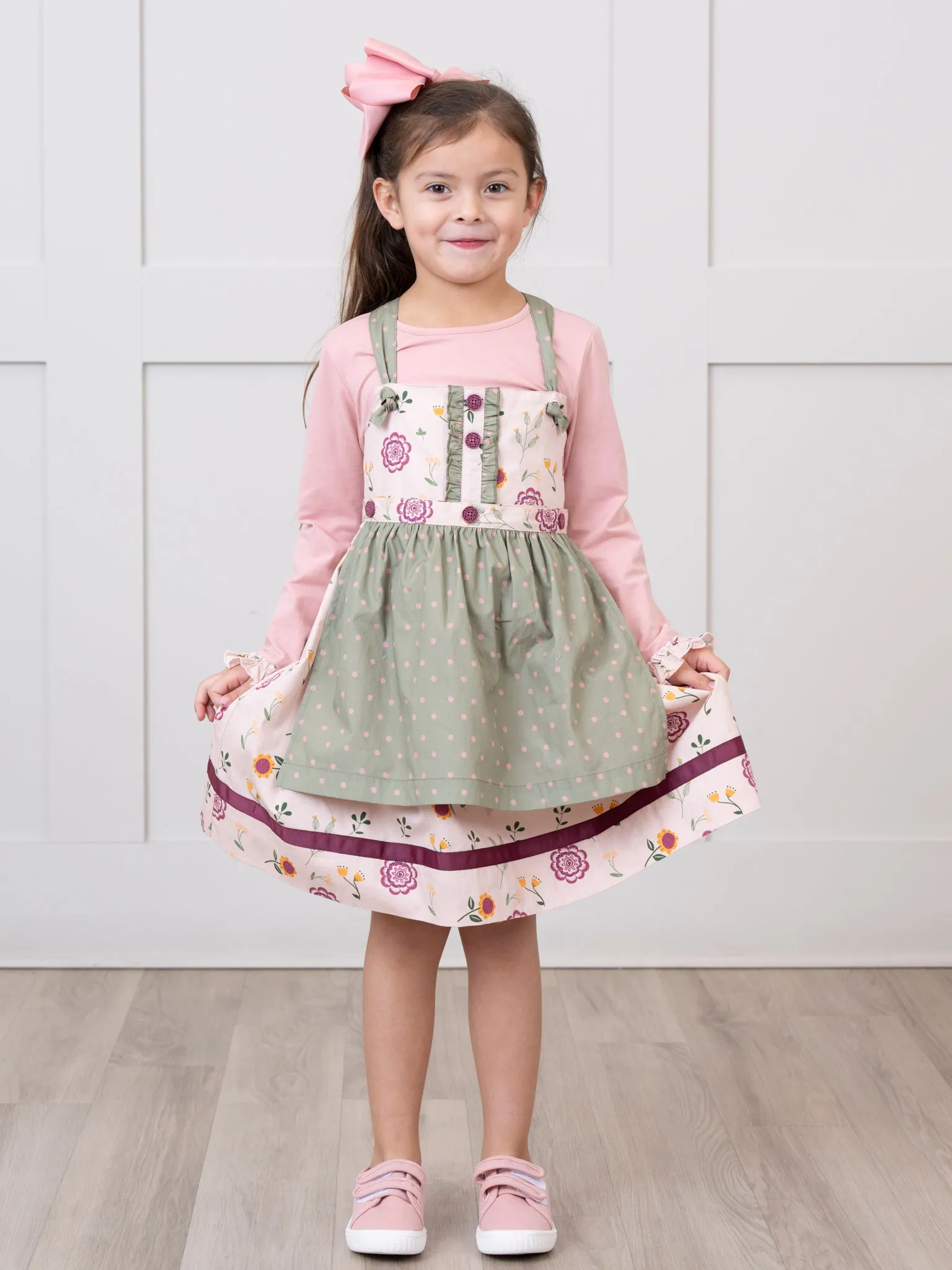 Bloomberry Fields Prairie Apron Dress