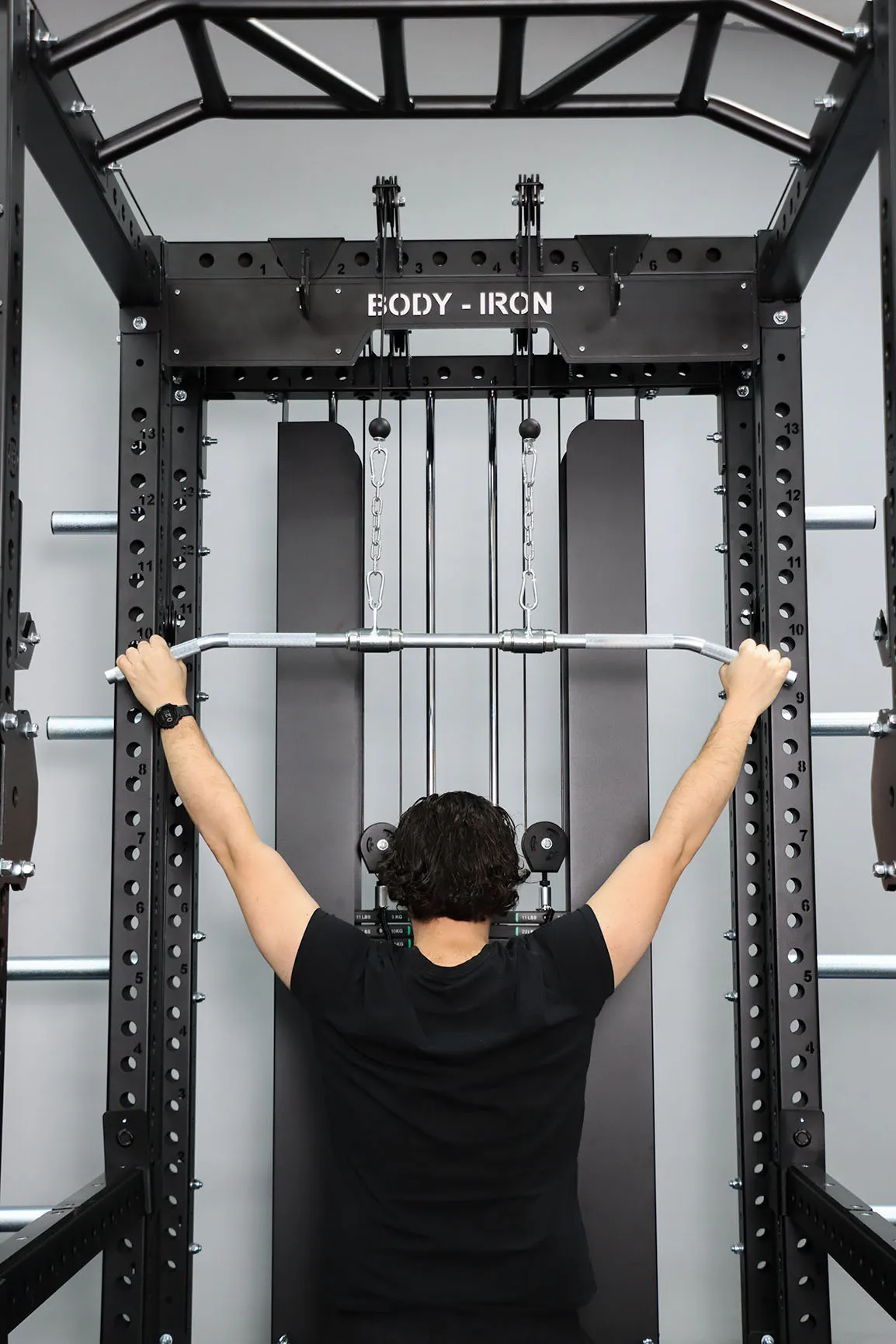 Body Iron Commercial Power Rack PR9500 Combo Set
