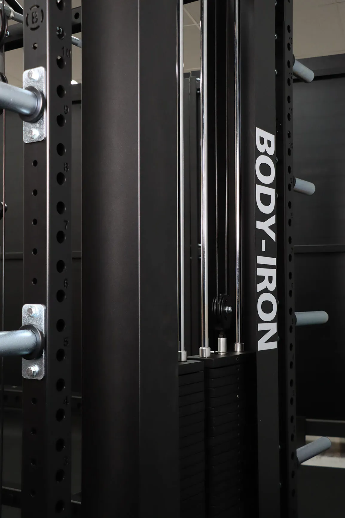 Body Iron Commercial Power Rack PR9500 Combo Set