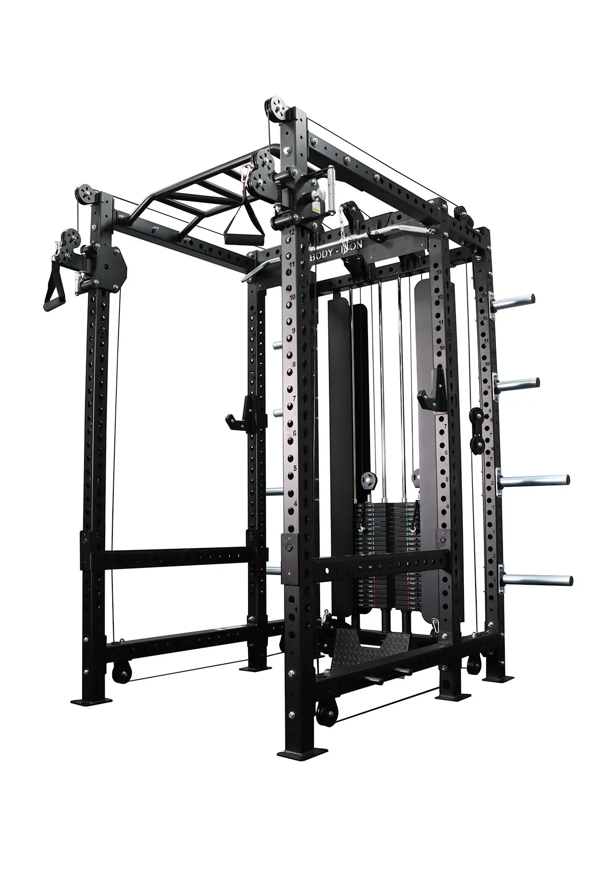 Body Iron Commercial Power Rack PR9500 Combo Set