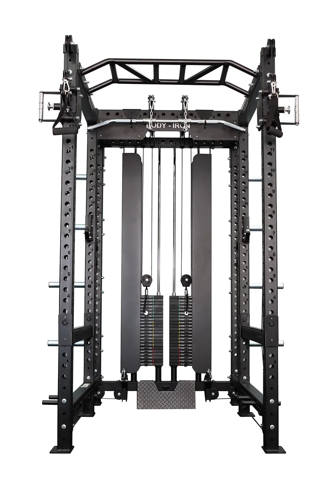 Body Iron Commercial Power Rack PR9500 Combo Set