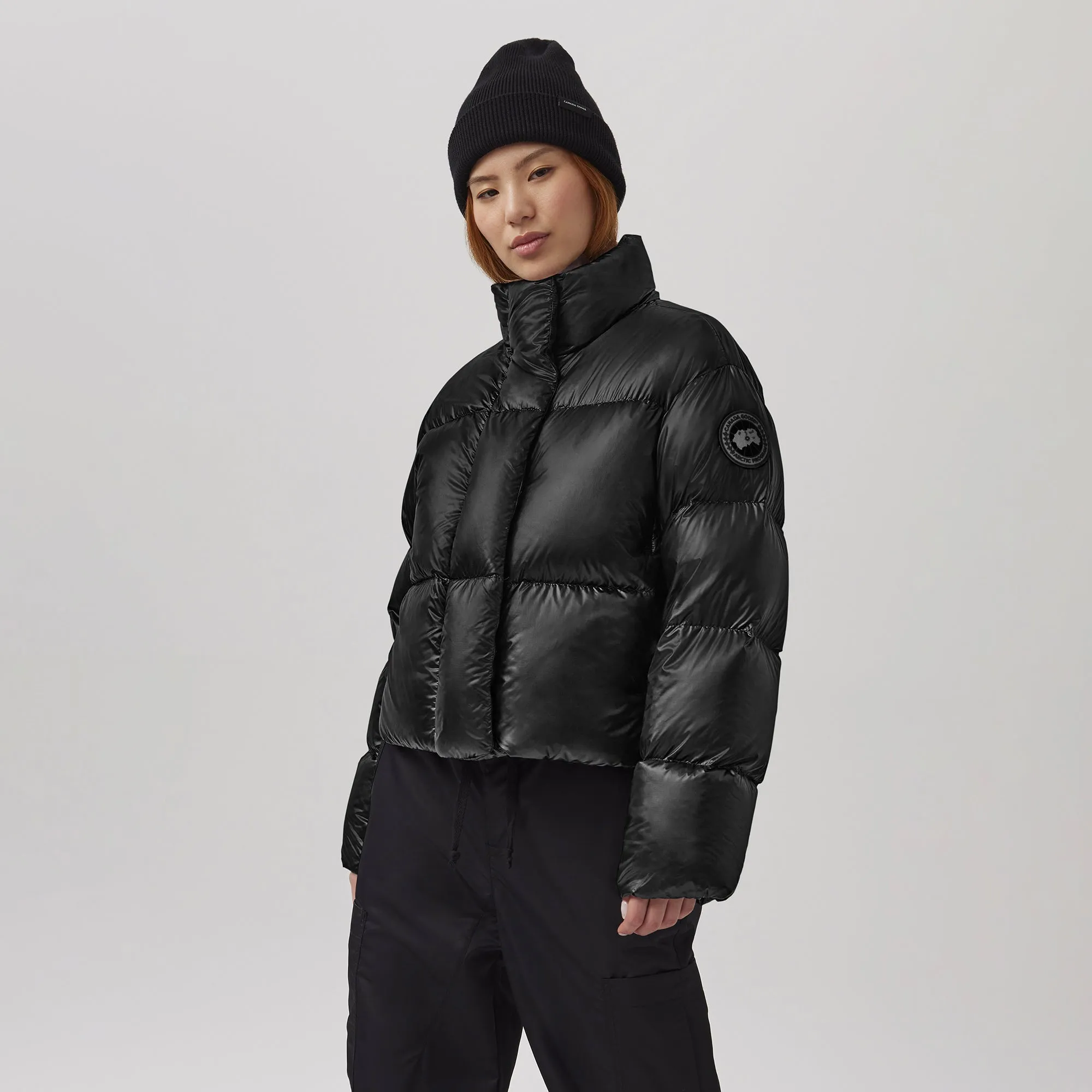 Canada Goose Womens Cypress Cropped Puffer Jacket