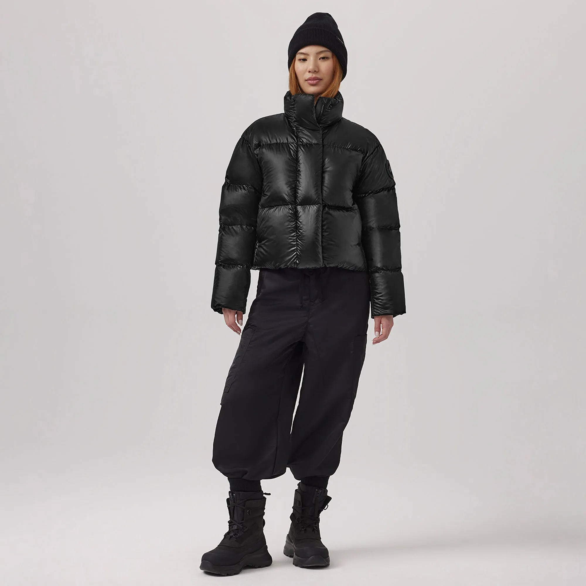 Canada Goose Womens Cypress Cropped Puffer Jacket