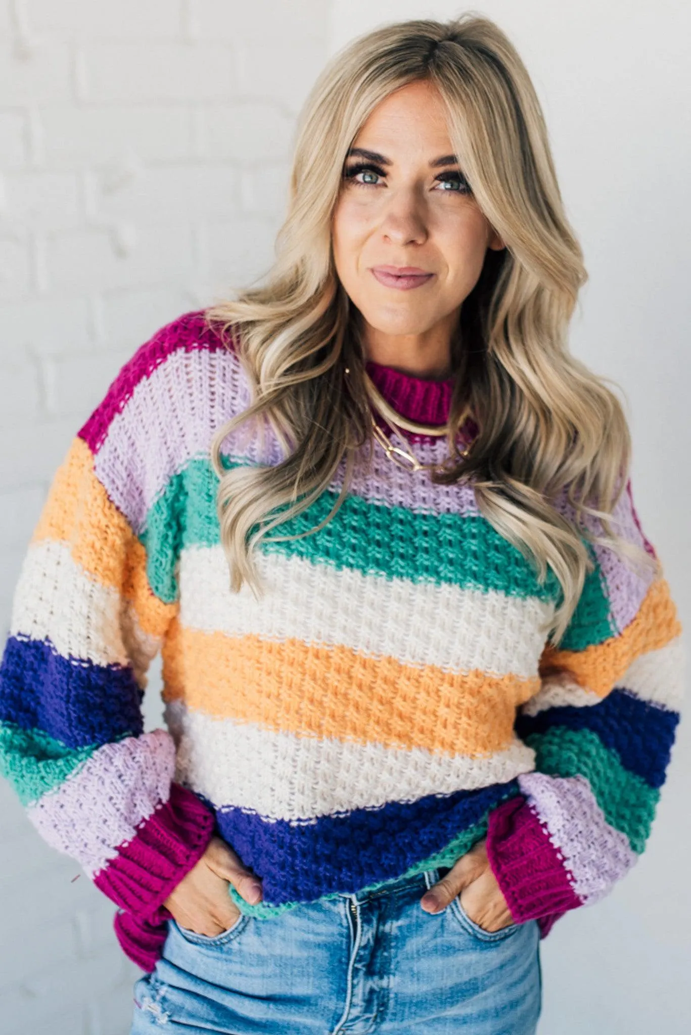 Clara Chunky Stripe Sweater