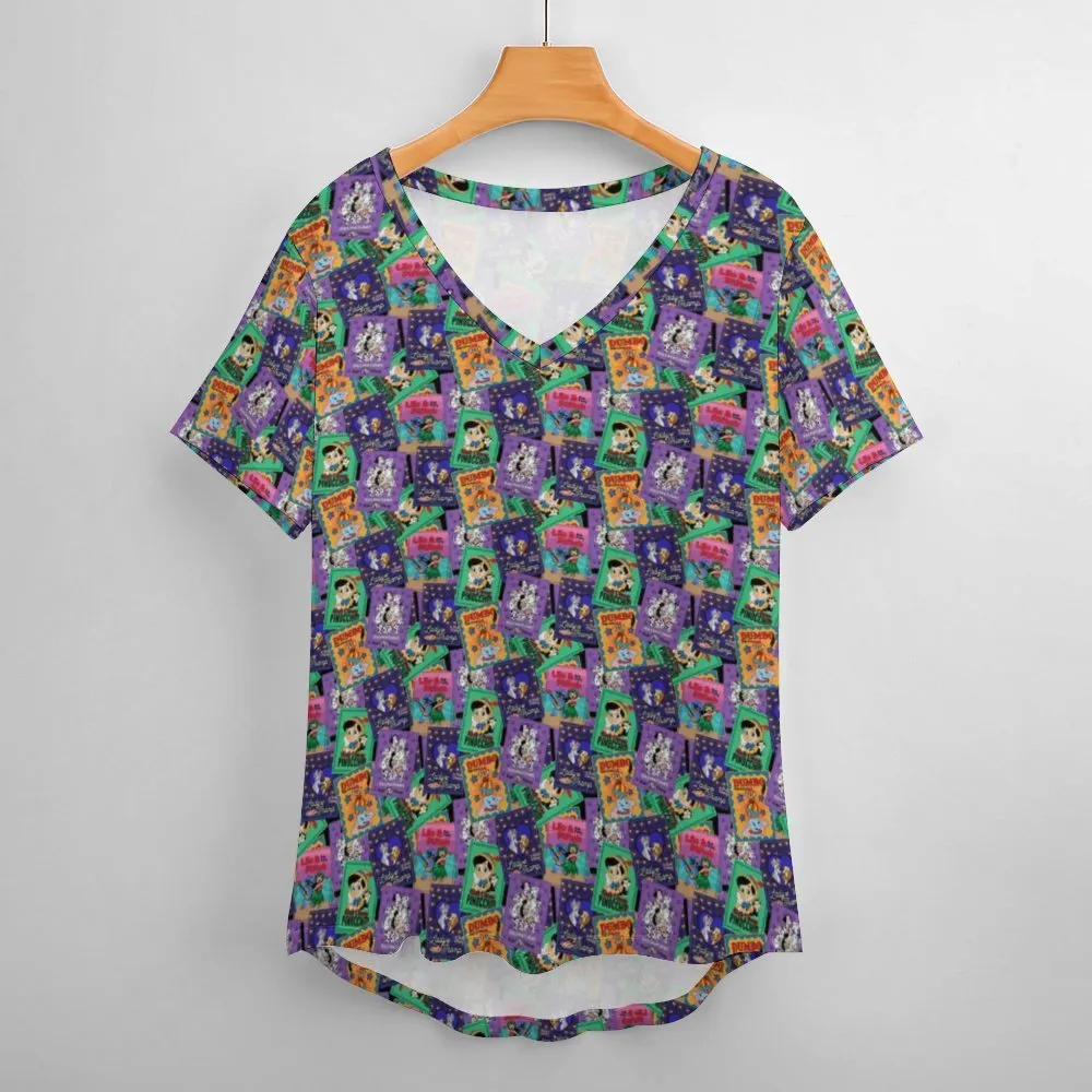 Classic Posters Women's V-Neck T-Shirt