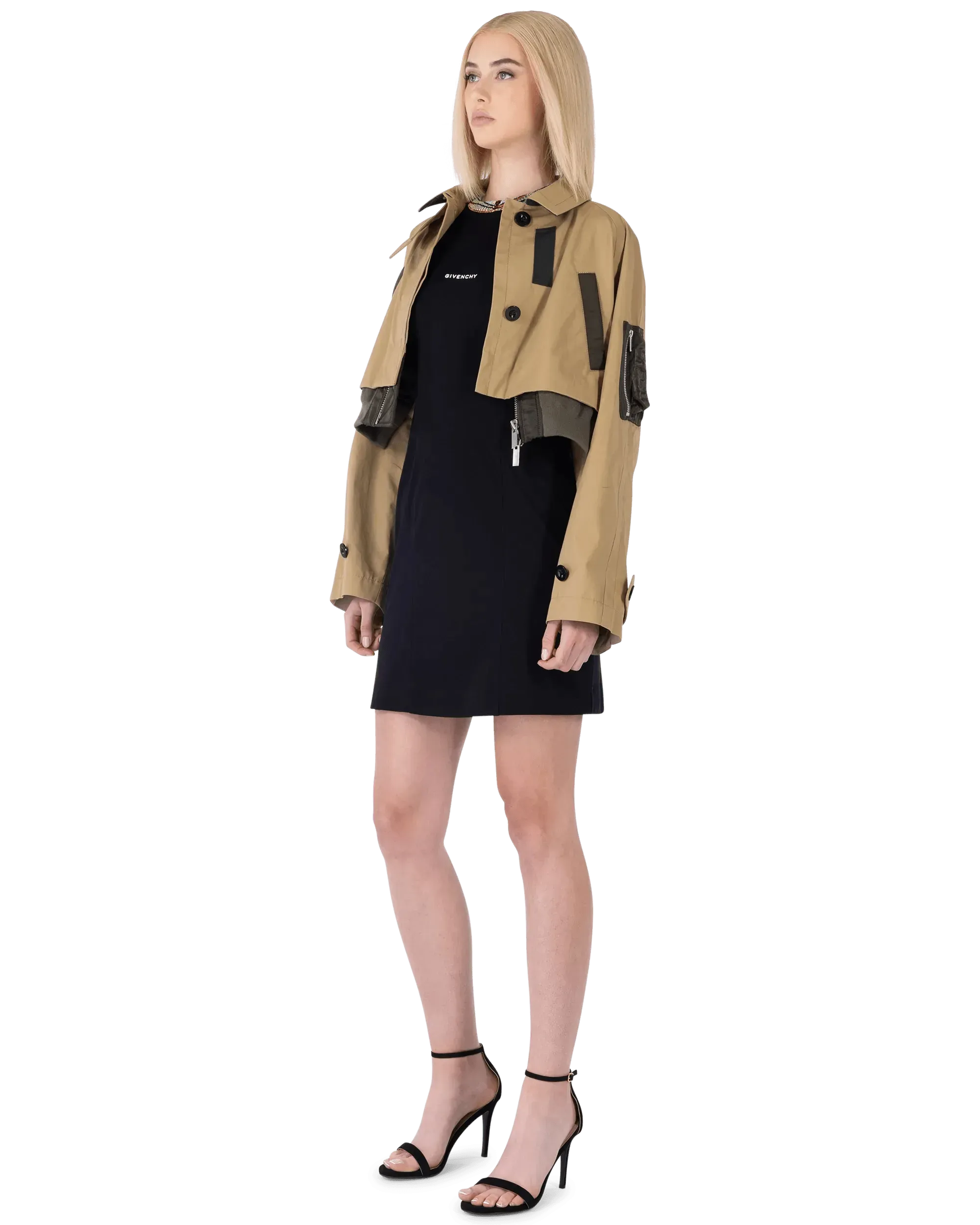 Cropped Cotton Jacket