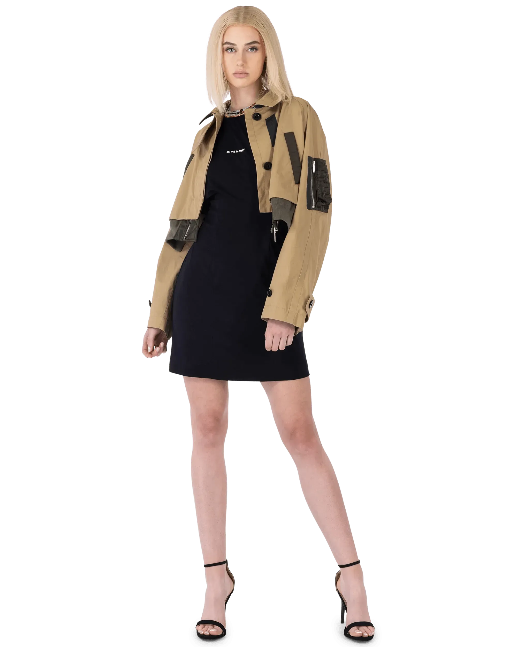 Cropped Cotton Jacket