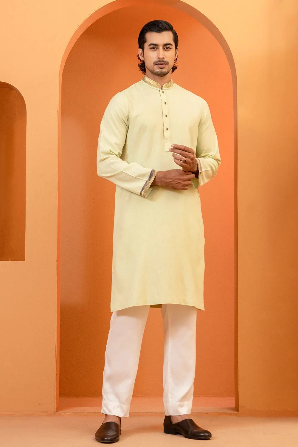 Cut & Sew Regular Fit Panjabi