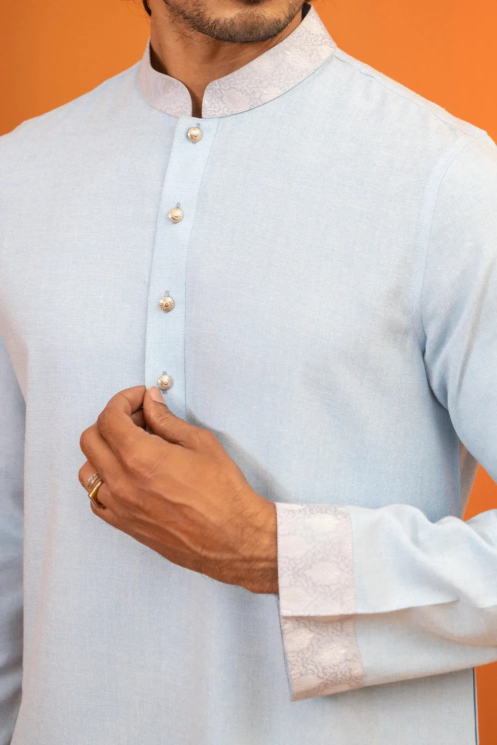 Cut & Sew Regular Fit Panjabi