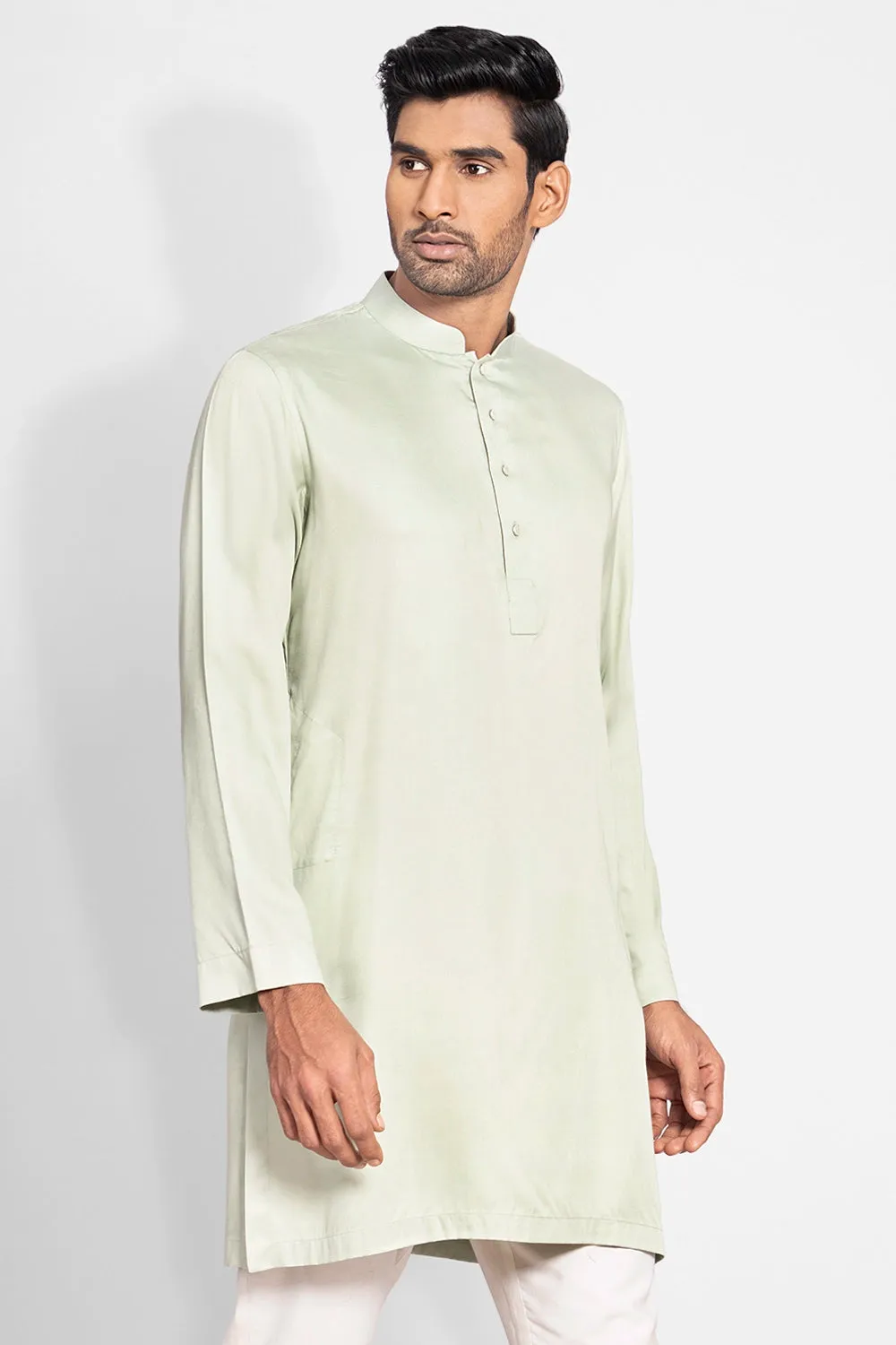Cut & Sew Short Slim Fit Panjabi
