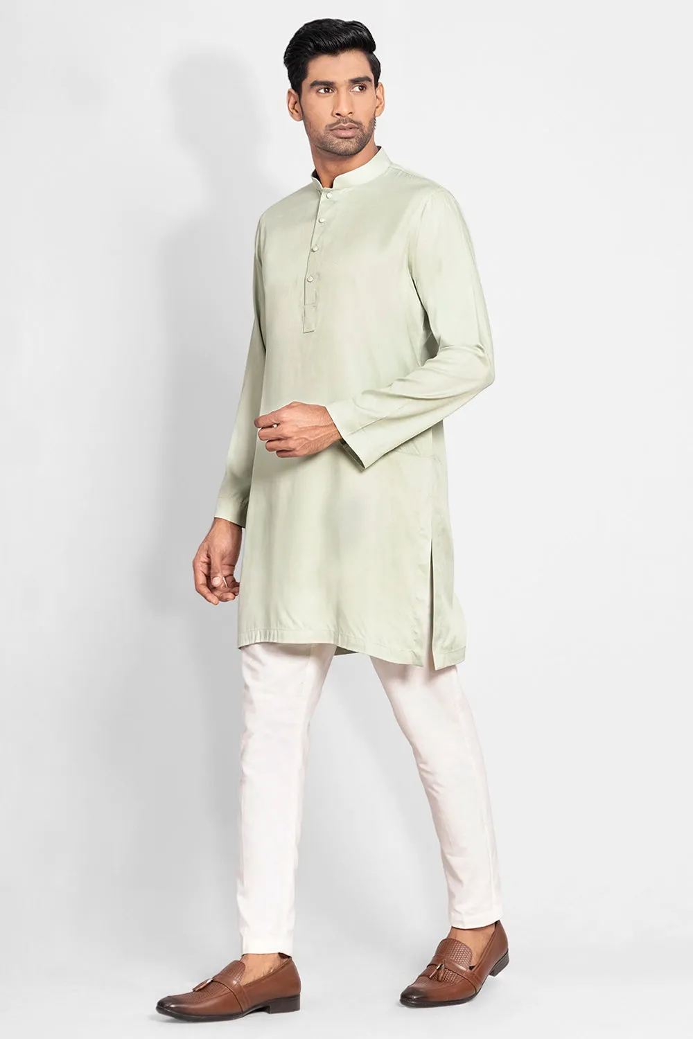 Cut & Sew Short Slim Fit Panjabi