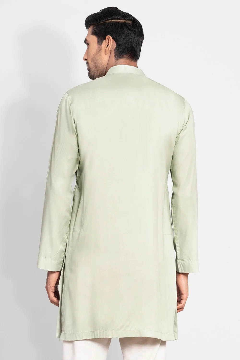 Cut & Sew Short Slim Fit Panjabi