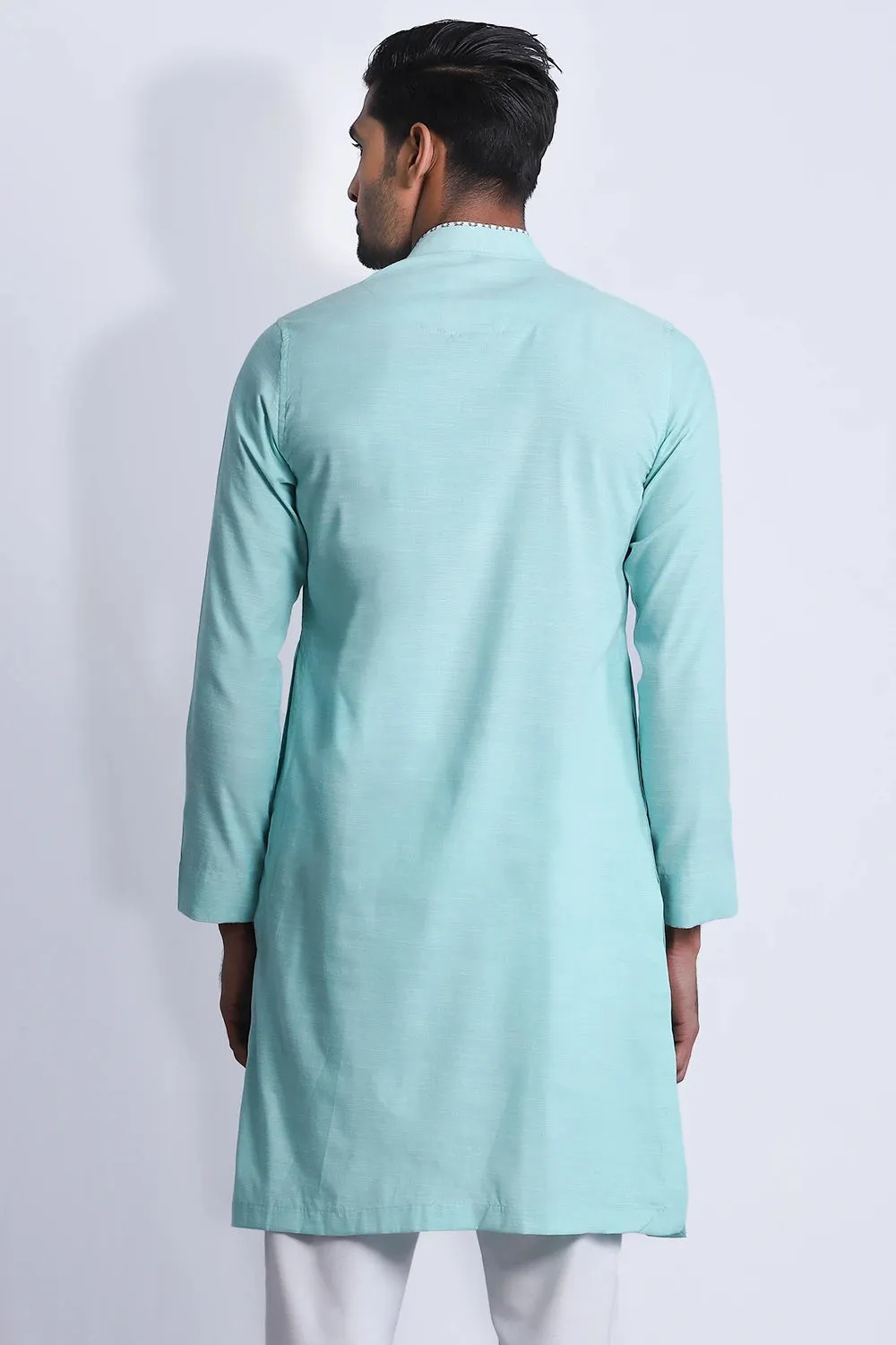 Cut & Sew Slim Fit Panjabi