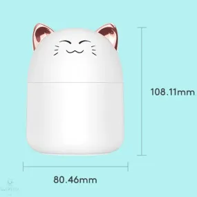 Cute Cat Humidifier - Pink Cat - USB