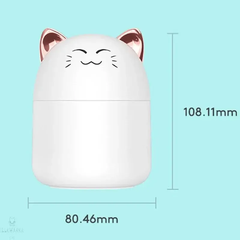 Cute Cat Humidifier - Pink Cat - USB