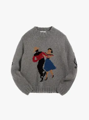Dancer Bluto Knit Grey
