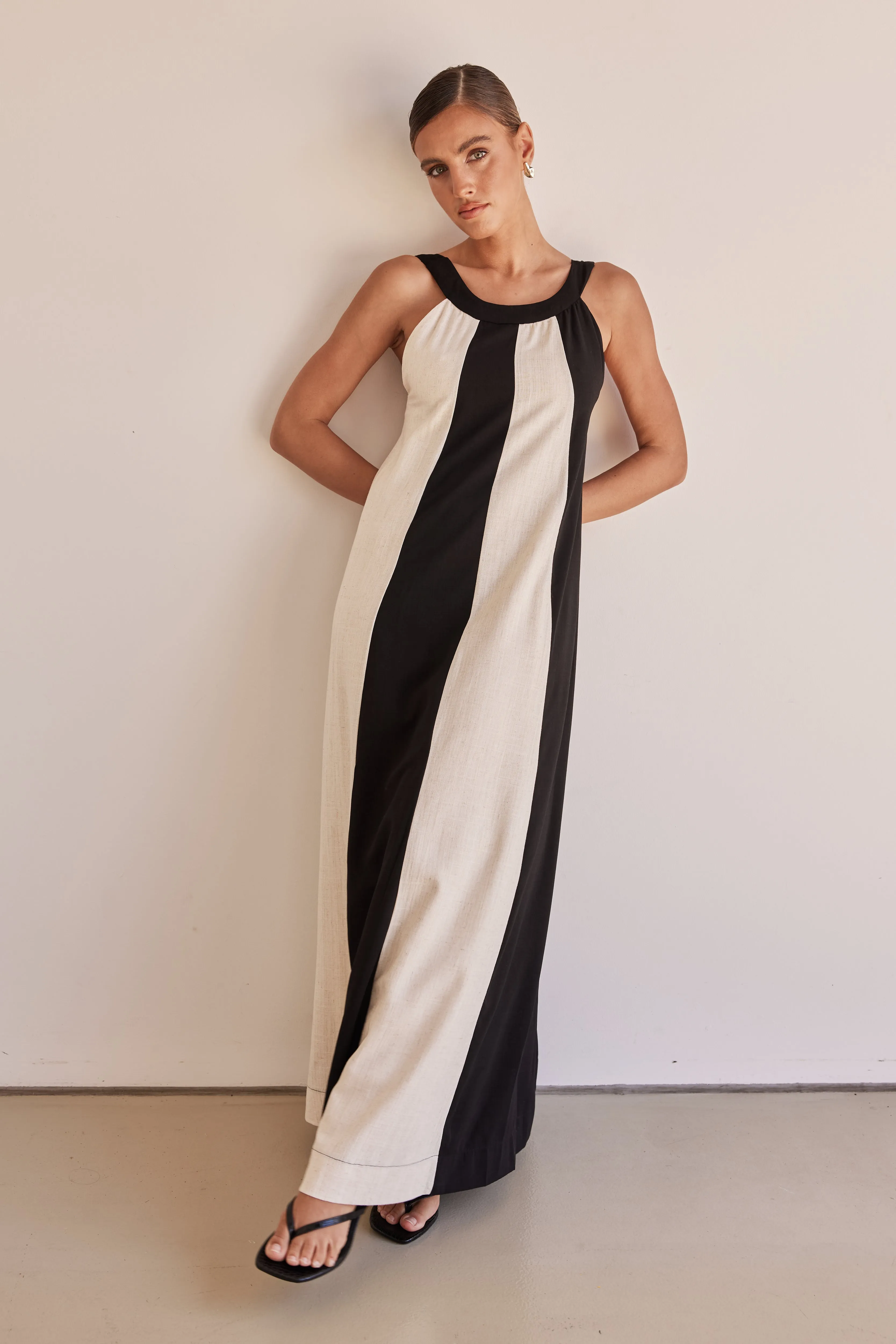 Delphine Maxi Dress (Black)