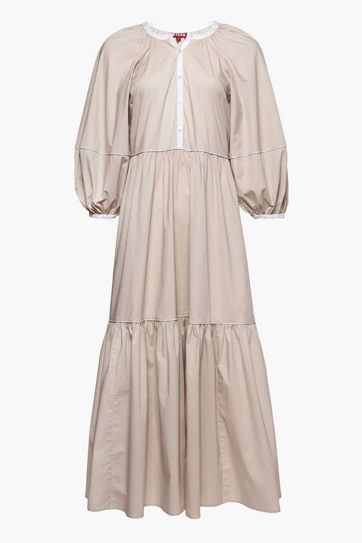 DEMI DRESS | BISCOTTI WHITE
